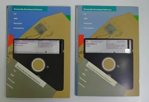 Disquetes IBM Personal Editor II y File Command II 1985 de colección 5,25 #707 - Imagen 1 de 6
