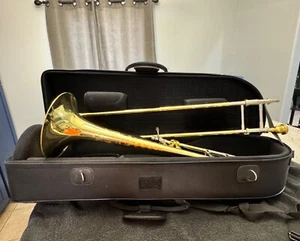 S.E. SHIRES TBQ30R Q-Series F/Bb Trombone - Picture 1 of 11