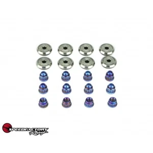 SPEEDFACTORY RACING B-SERIES VTEC TITANIUM VALVE COVER HARDWARE KIT - BURNT NUTS - Photo 1/4