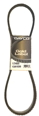 Dayco 17405 (13A1030) Etiqueta Dorada Resistente Top Cog Automotriz V-Belt Foto 1 de 3