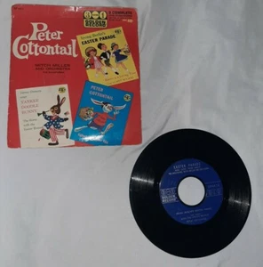Easter Parade 1960 3 in 1 Golden Record, Peter Cottontail 45 RPM Child's Record - Foto 1 di 2