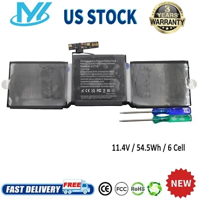 MYIYAE ✅A1713 A1708 Battery For MacBook Pro 13" Late 2016 Mid 2017 EMC 2978 EMC 3164