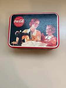 1993 Coco Cola 'It's Pause Time Mother" Vintage Tin Box - Picture 1 of 3