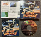 After Burner III 3 serie Mega CD PAL BOX+manuale *DISCO GIAPPONESE* in scatola completo