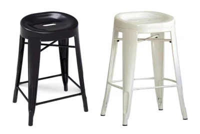 Kochmann Germany Metallhocker Sitzhöhe 64cm Stapelbar Bistro- Bar- Tresenhocker - Bild 1 von 2