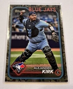 2024 Topps Series 2 Alejandro Kirk #655 Memorial Day Camo Parallel /25 SP Jays - Picture 1 of 5