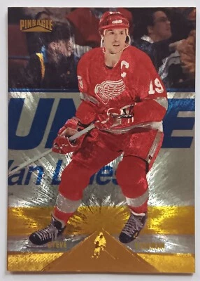 1996-97 Pinnacle Rink Collection Steve Yzerman Detroit Red Wings HOF - Image 1 of 2