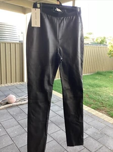 Maurie & Eve PU & Nylon Serita Pants Brand New With Tags - Picture 1 of 4