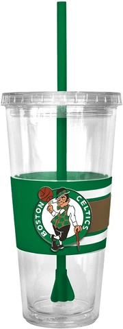 Boston Celtics 22oz Straw Tumbler - NBA Cover