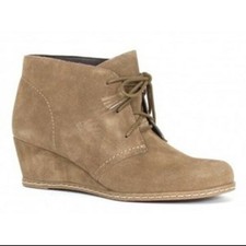 franco sarto suede ankle booties