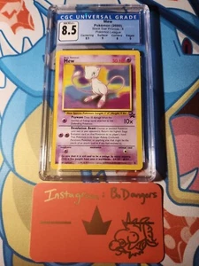 2000 pokemon black star promo mew 8 cgc 8.5 - Picture 1 of 3
