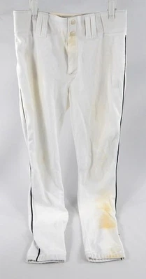 1994 Houston Astros Ken Caminiti #11 Game Used White Baseball Pants 32 421 - Image 1 of 4