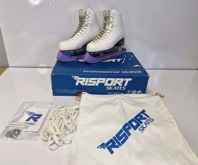 Patines de hielo Risport RF4 ligeros, Mark IV, talla 250, Reino Unido 5. Foto 1 de 4