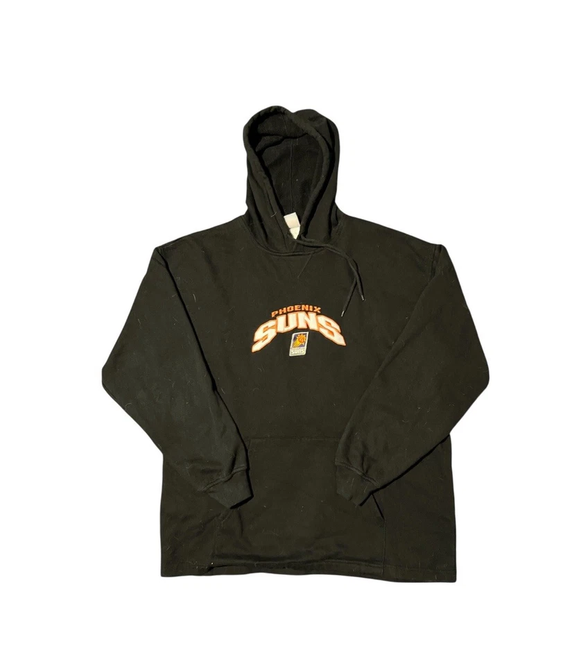 NBA Phoenix Suns Hombre’s Pullover Negro Sudadera con Capucha Suéter Talla XL Foto 1 de 3