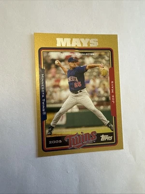 2005 Topps Gold #417 Joe Mays #’d/2005 - Imagem 1 de 2