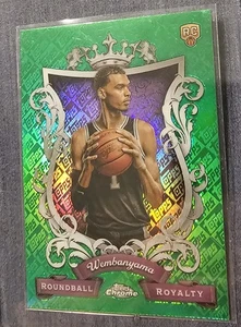 2023 Roundball Royalty - Victor Wembanyama RC #RR-26 - Green Topps Logofractor - Bild 1 von 2