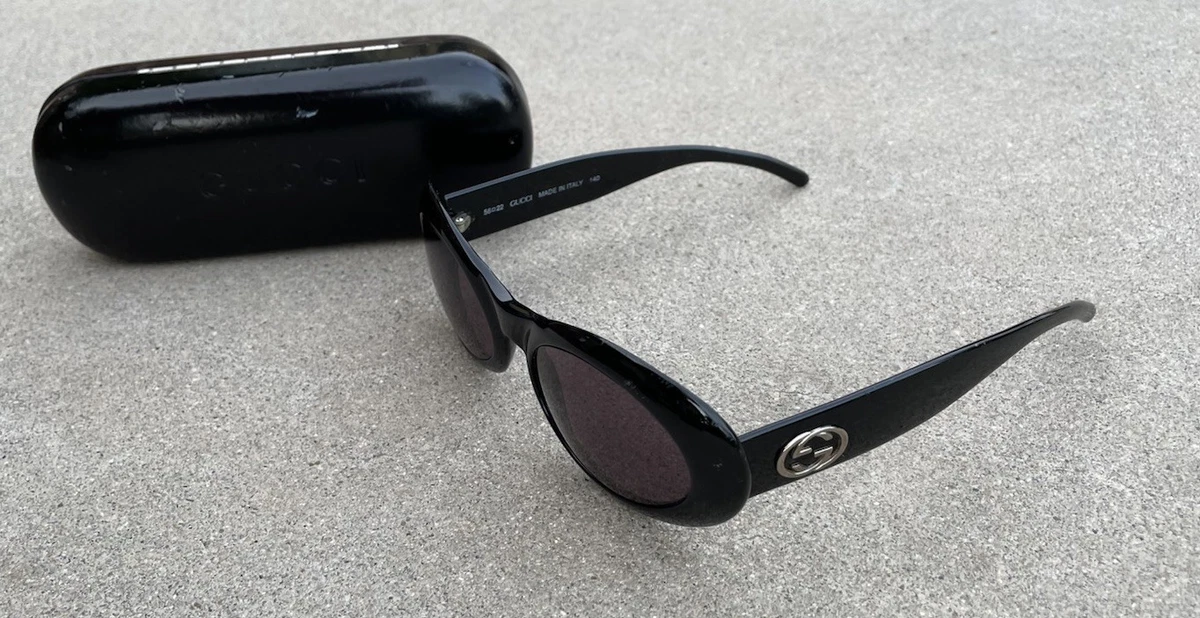 Gucci Black with Vintage Sunglasses for Women for sale | eBay