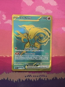 Pokemon Karte Chi-Yu ex 241/091 Hyper Rare Paldean Fates Near Mint - Bild 1 von 2