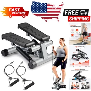 Sunny Mini Stepper: Compact Home Workout Machine with 300 lb Capacity & Resis... - Picture 1 of 8