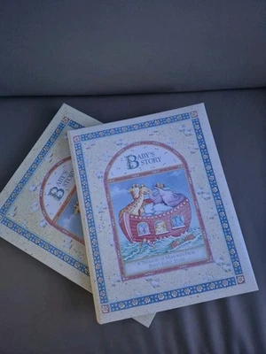 De colección 1996C.R. Libro de memoria para bebé Gibson Noah’s Ark Collection Cathy Heck sin usar nuevo en caja Foto 1 de 4