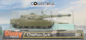 DINKY TOYS #683 - BRITISH ARMY CHIEFTAIN TANK - MILITARY DIECAST - MINT IN BOX🔥 - Picture 1 of 5