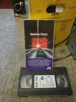 The Dead Zone VHS Stephen King 1983 Vintage Horror - Image 1 of 2