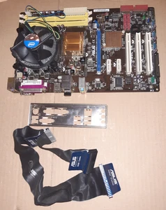 ASUS P5QL SE Motherboard, E7200 CPU@2.53 Ghz 2GB RAM Heatsink, Fan, Back Shield - Picture 1 of 20