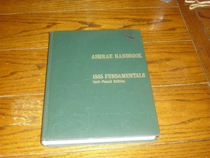 ASHRAE Handbook 1985 Fundamentals Inch-Pound Edition, Hardcover - Bild 1 von 5