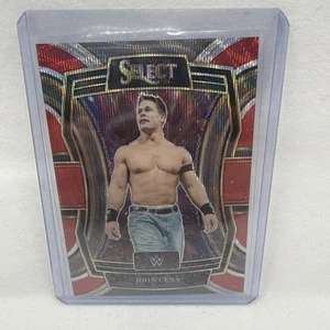 2024 Panini Select wwe john cena SP #29 Red Wave /149 - Foto 1 di 2
