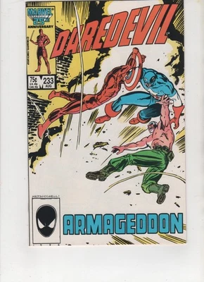 Daredevil #233, Born Again Finale, Miller & Mazzucchelli, NM 9.4, 1986,Scans - Image 1 of 2