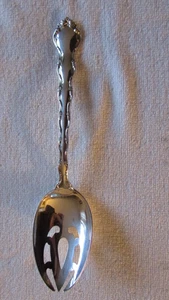 Tara Reed & Barton Sterlingsilber durchbohrt geschlitzt Servierlöffel - Bild 1 von 3