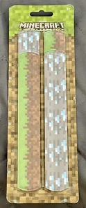 MINECRAFT SLAP RULERS 4 PACK MOJANG FREE SHIPN 📦 l👀k - Picture 1 of 6