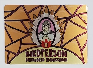 2019 Cryptozoic Rick & Morty Season 2 M6 Birdperson Convention Exclusive Metal - Picture 1 of 3