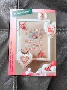 ZWEIGART Needle Art Christmas Season Cross Stitch Pattern Idea Book No 253 - Picture 1 of 3