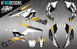 CAN-AM RENEGADE 570/800/1000 GRAPHIC KIT STICKERS CAN AM GRAPHICS CANAM DECAL - Picture 1 of 7