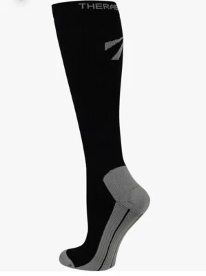 NEW THERASPORT 20-30mmHg Moderate Compression Athletic Performance Socks SMALL - Image 1 of 4