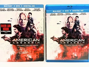 American Assassin: Blu-ray + DVD + Digital W/Slipcover Excellent Cond Free Ship - Bild 1 von 4