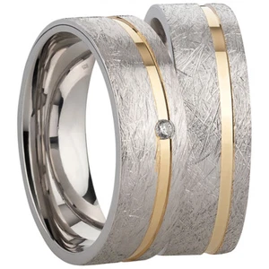 Ring Freundschaftsringe Partnerringe Verlobungsringe Sterlingsilber 925 + Gravur - Bild 1 von 6