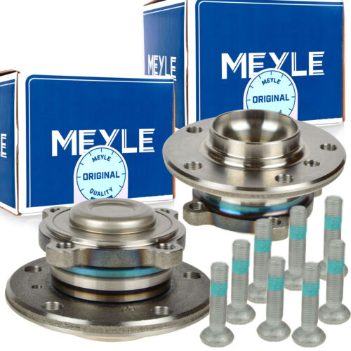 2x MEYLE wheel bearing with wheel hub front for BMW F20-F23 F30-F36 1.5-3.0 07.2011-
