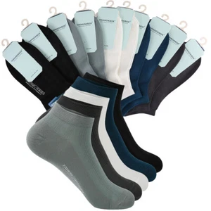 10 Pairs Men Summer Sport Ankle Socks Casual Cotton Blend Comfort Low Cut Socks - Picture 1 of 10