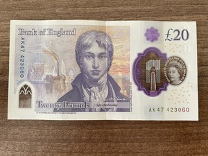 NEW UK £20 Note Ak47