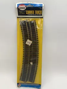 Model Power # 33 18" Radius Curve Train Track HO Scale (I1) - Picture 1 of 9