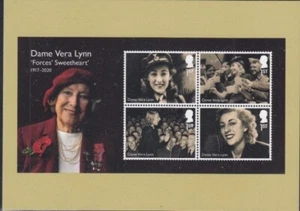 GREAT BRITAIN Dame Vera Lynn, Forces Sweetheart PHQ Card - Picture 1 of 1