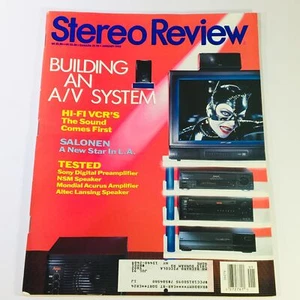 Stereo Review Magazine January 1993 - Hi-Fi VCR & Sony Digital Preamplifier Test - Picture 1 of 4