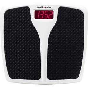 Health o meter Digital Body Weight Scale, Black and White, 350lb Capacity - Picture 1 of 9