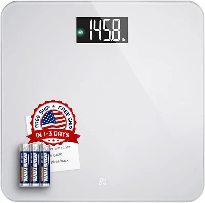 Pesas Digales Bascula 数字 Balanza De Peso 下士 Para Personas NUEVO 美国 — 第 1/4 张图片