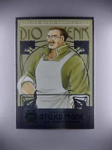 Tarjeta coleccionable ATELIER MARIE "Dio Shenk" 20 AGOSTO 1998 TCG hecha en Japón envío gratuito - Imagen 1 de 10