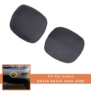 New 1 Pair Front Bumper Tow Hook Eye Cap Cover For Lexus RX330 RX350 2004-2009 - Picture 1 of 8