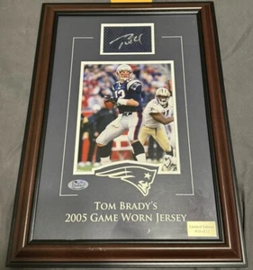 Tom Brady practice jersey autographed By The GOAT Himself - #9 of 11 pieces - Picture 1 of 19