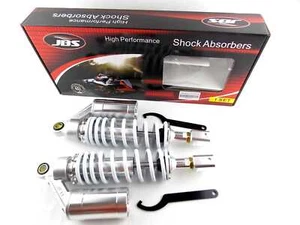 HONDA CB400F 317mm JBS REAR AIR NITROGEN CELL SHOCK ABSORBERS SW - Picture 1 of 4